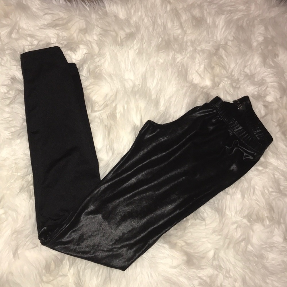 Wet-look Leggings